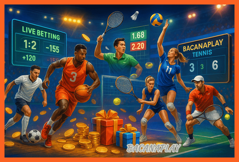 Apostas esportivas no cassino online BACANAPLAY