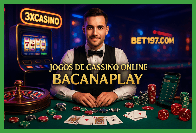 Jogos de cassino online inovadores e emocionantes na BACANAPLAY